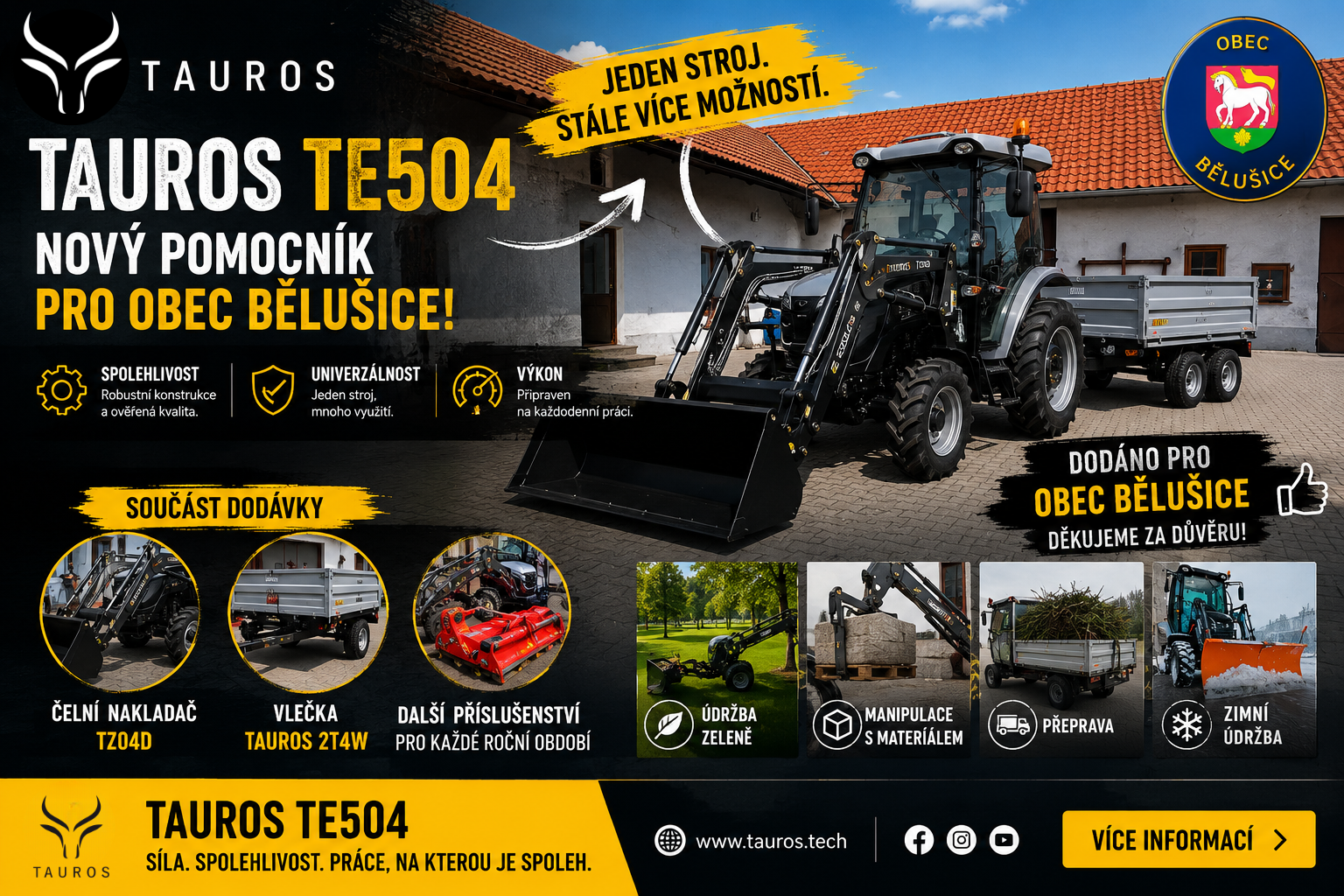 Obec Bělušice - TE504C
